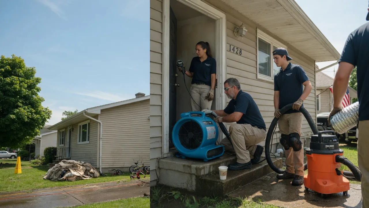Water Damage Restoration in Achille, OK near me